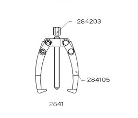 EXTRACTOR FORZA SERIE 2840 BRICO DE 2 PATAS
